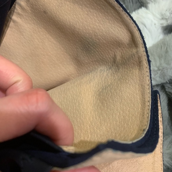 Stuart Weitzman Navy Blue Wedge Over-the-knee Boots - Picture 8 of 8